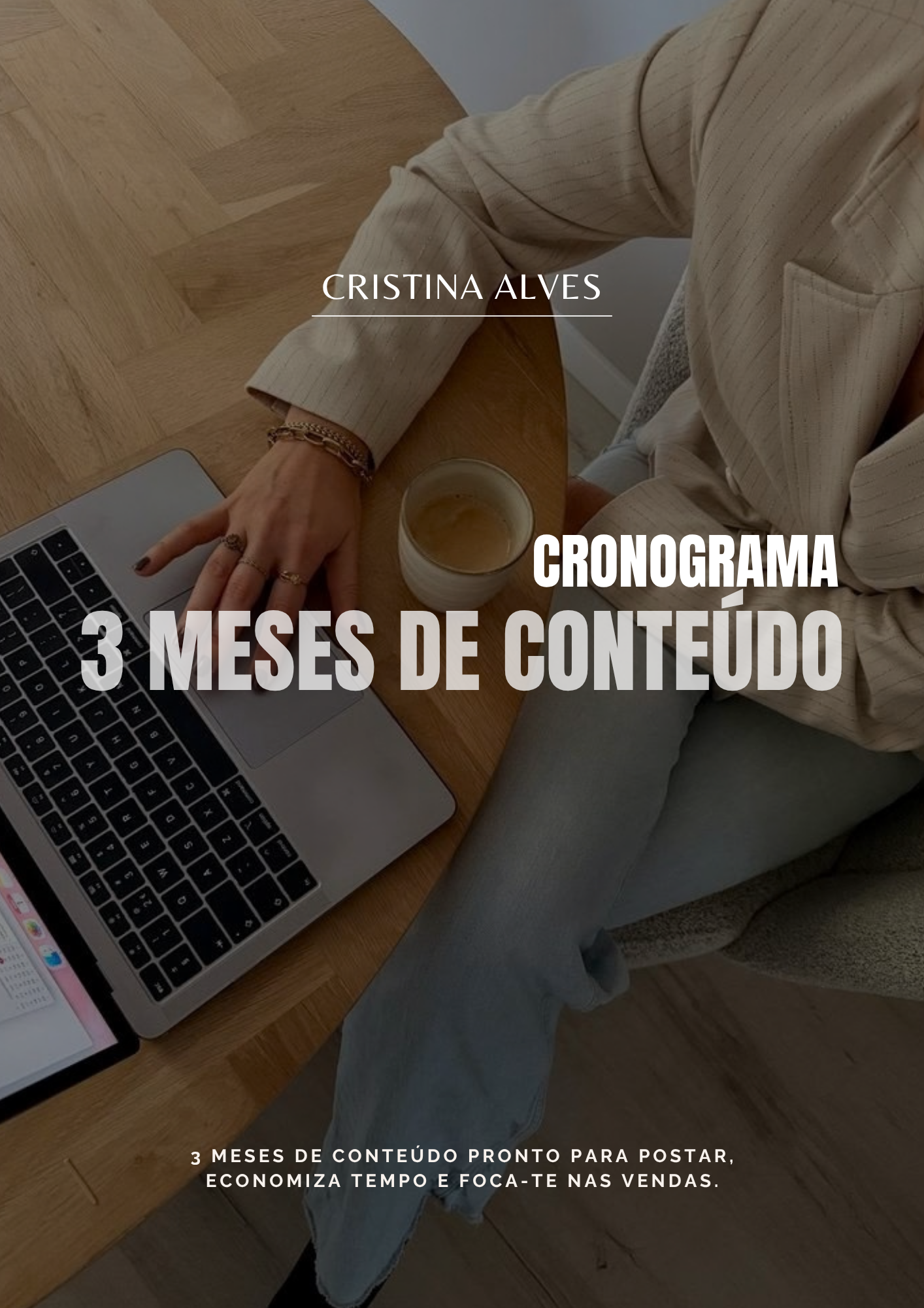 Capa: Cronograma 3 Meses de Conteúdo